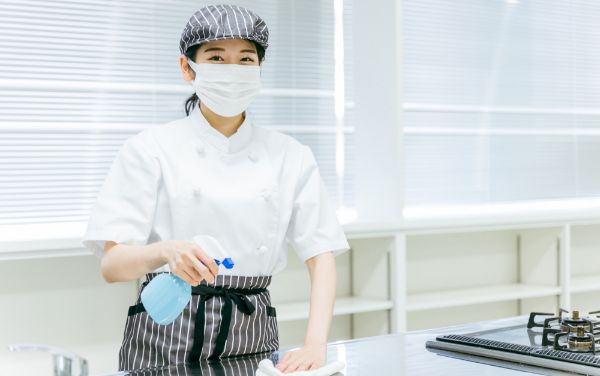 調理場の清掃